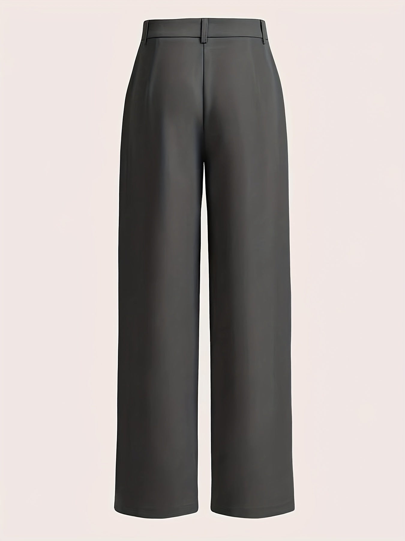 European And American Women'S High-Waisted Straight Wide-Leg Casual Long Pants for Spring, Autumn, And Winter.