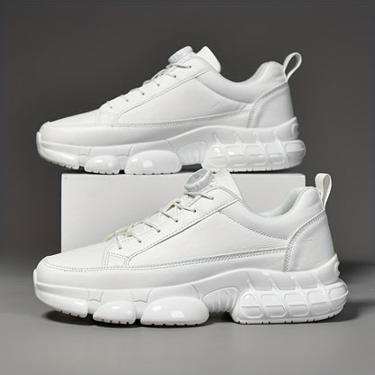 Men's Casual Rotating Buckle Sports Shoes, Trendy Versatile Comfortable Men's Shoes, Fashionable Road Running Shoes - ayq