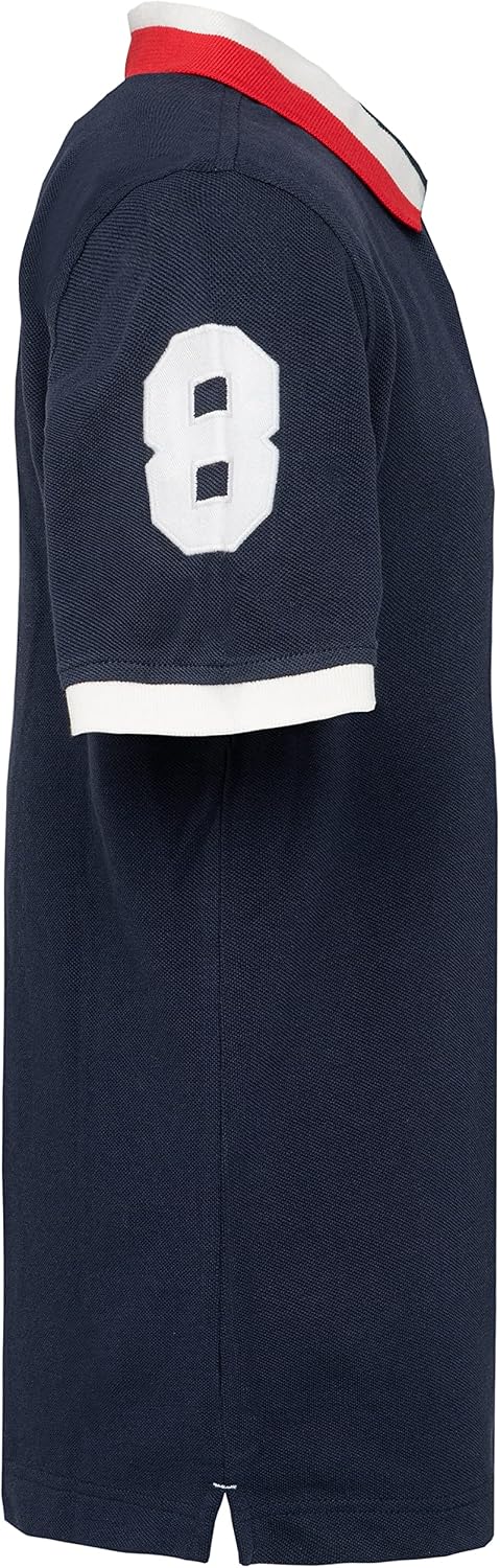 Tommy Hilfiger Boys' Short Sleeve Polo Shirt – Soft Pique Fabric