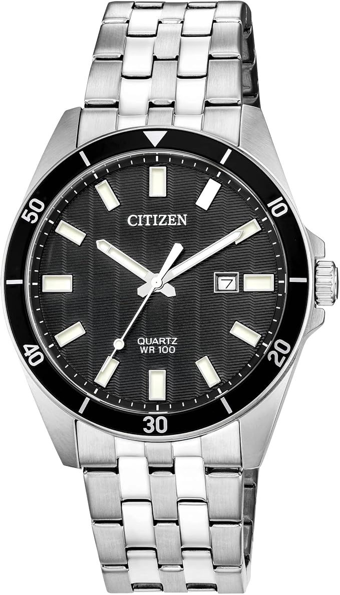 Citizen Quartz Men's Stainless Steel Classic Watch