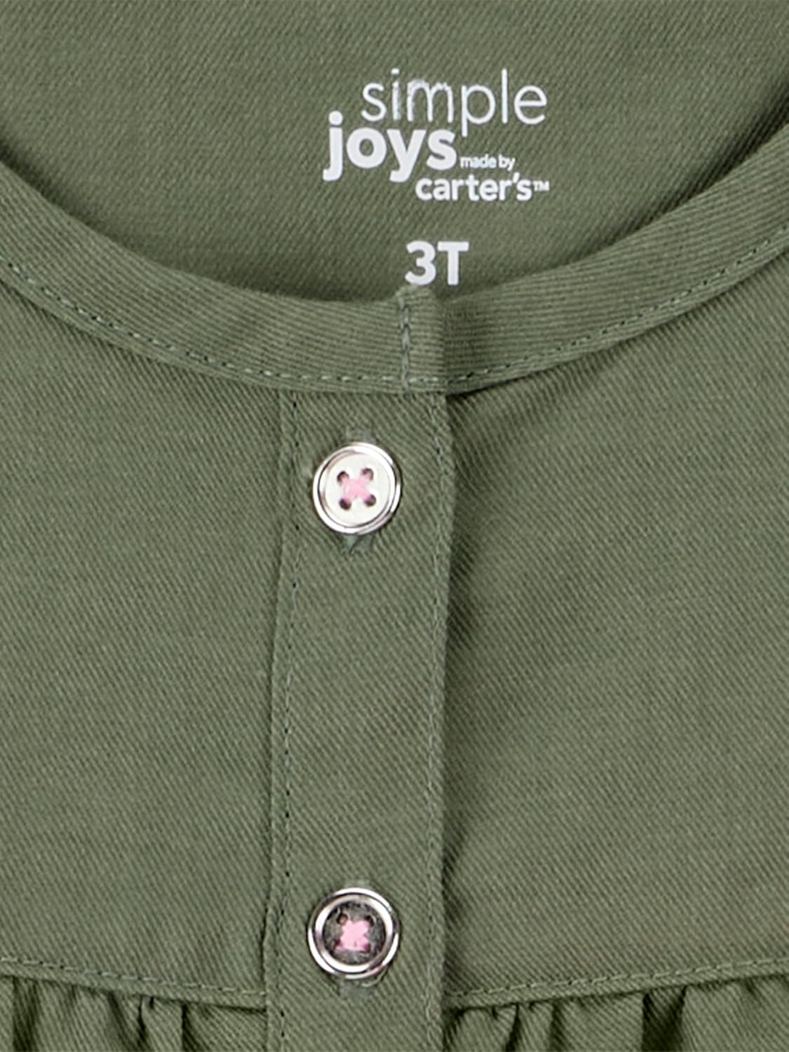 Simple Joys Girls 4-Piece Playwear Set - Soft & Versatile