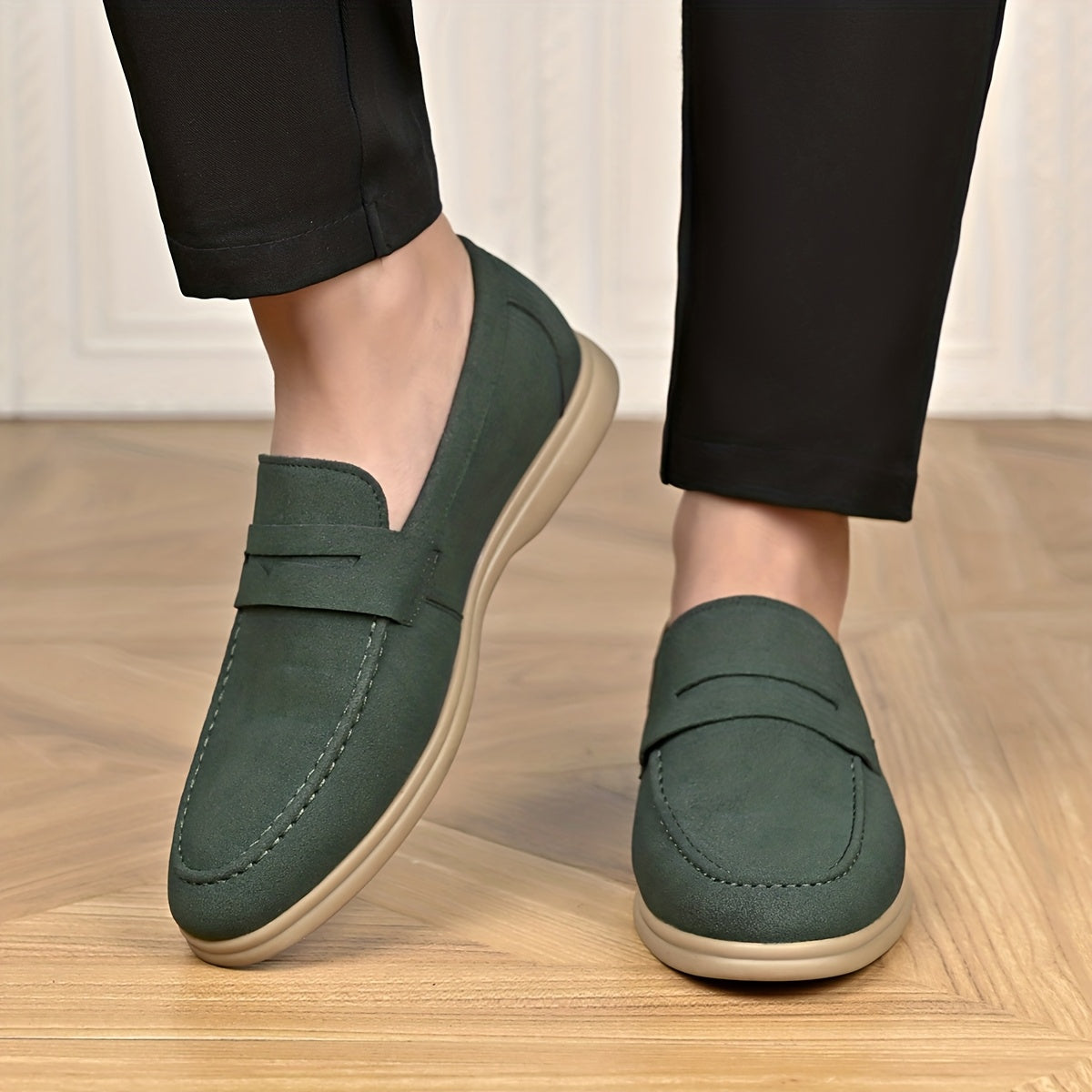 Men's Slip-On Loafers - Stylish, Comfortable All-Season Shoes