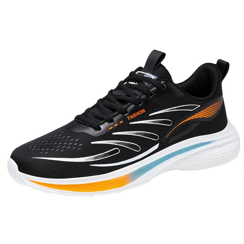 Mesh Men's Running Shoes, Women's Lightweight Breathable Soft Cushioned Outsole for Road and Trail Use, Multifunctional Non-Slip Shoes Suitable for Marathon, Off-Road Cycling, Gym Aerobics, Hiking, Mountaineering, and Daily W - ayq