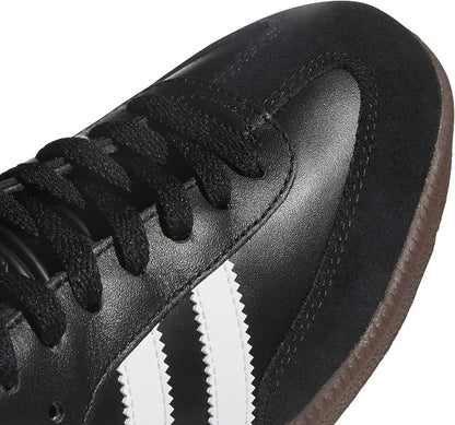 Men's Samba Classic Indoor Soccer Shoes Leather Upper