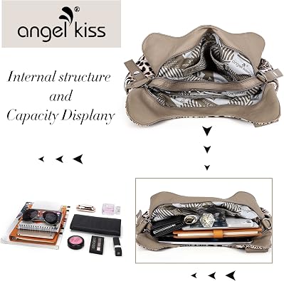 Angelkiss Large Women's Hobo Satchel Shoulder Bag