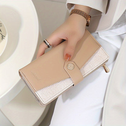 Women's Wallet 2024 New Niche Design High-End Large Capacity Long Card Holder Dual Function