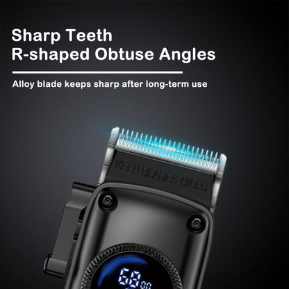 1-Piece/4-Piece Hair & Beauty Set – Rechargeable Electric Hair Clipper, Beard Trimmer, Nose Hair Trimmer, Shaver, Adjustable Length, Ideal for Men's Home Haircuts, Travel, Styling, and Beard Grooming, Perfect Gift for Men