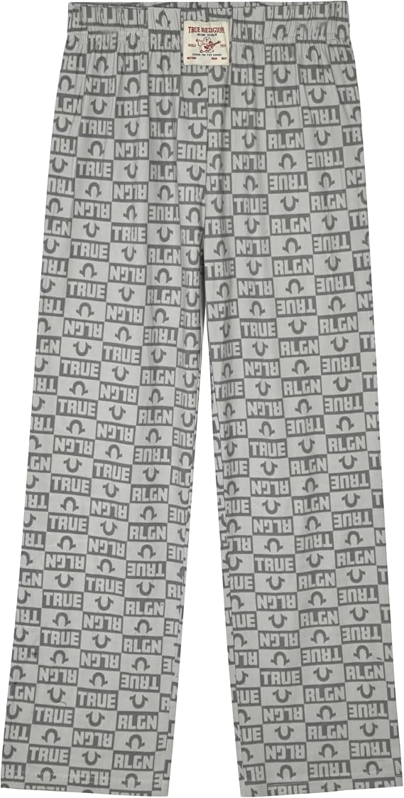 True Religion Boys 2-Piece Pajama Set with Button Front Top