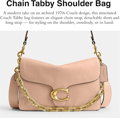 Coach Tabby Chain Shoulder Bag for Women