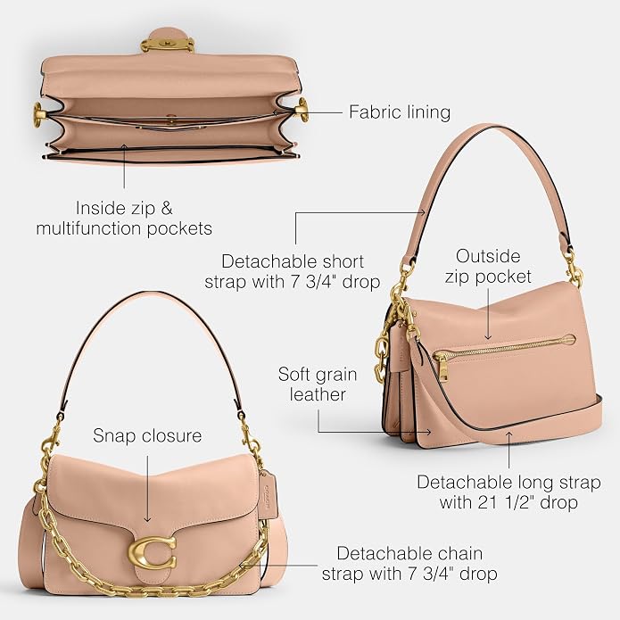 Coach Tabby Chain Shoulder Bag for Women