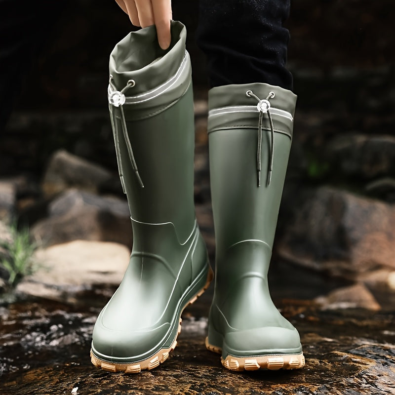 Men's All-Season Waterproof High-Top Outdoor Boots