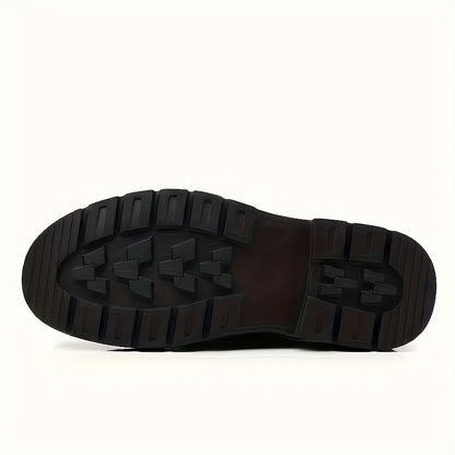 Men's Lightweight Business Casual Shoes with Thick Rubber Sole