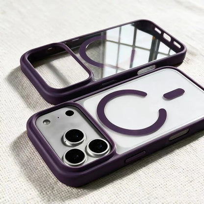 Magnetic Transparent Phone Case for iPhone 18 Pro Max with Wireless Ch