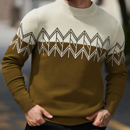 Men's Autumn/Winter Sweater, Men's Pullover Knit Sweater, Men's Winter Long Sleeve Sweater, Men's Winter Clothing, Men's Sweater, Christmas Sweater, Men's Christmas Sweater, Winter Men's Apparel, New Year's Apparel, Men's Aut