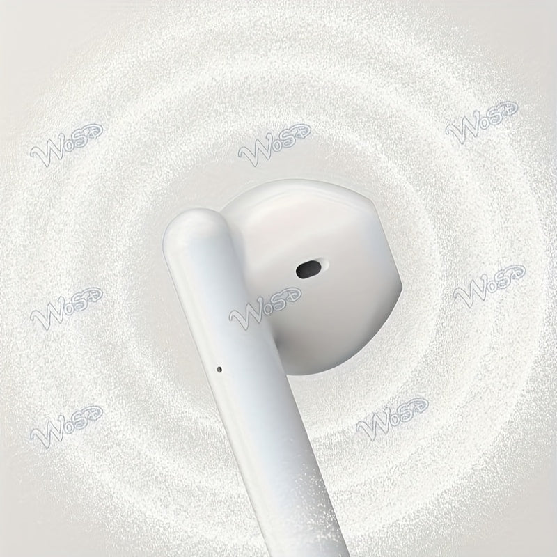 Wosd 2025 New TWS Wireless Earbuds - Unmatched True Wireless Convenience with Ergonomic Design for Maximum Comfort And High-Fidelity Sound Featuring Dolby Bass, ACC Stereo HD Calling - Perfect for Android And Iphone Users, Gr