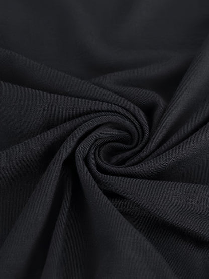 Զգեստ կանանց համար՝ հարմար աշխատանքի ժամանակ կոկտեյլների համար | V-ձև դեկոլտե, կարճ թևքեր, արհեստական ​​փաթաթան նախշերով, կարկատված դետալներ, մարմնին միացված պատյան, իդեալական է երեկույթների համար