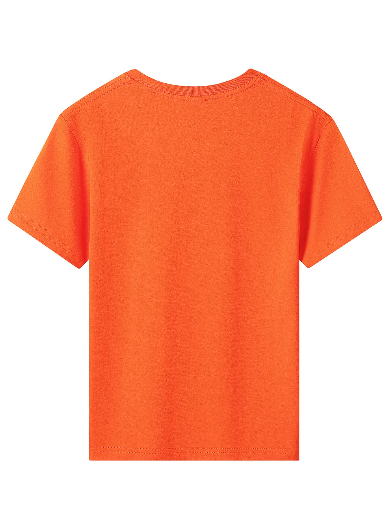 Kids Cotton Fireworks Print T-Shirt for Spring and Summer