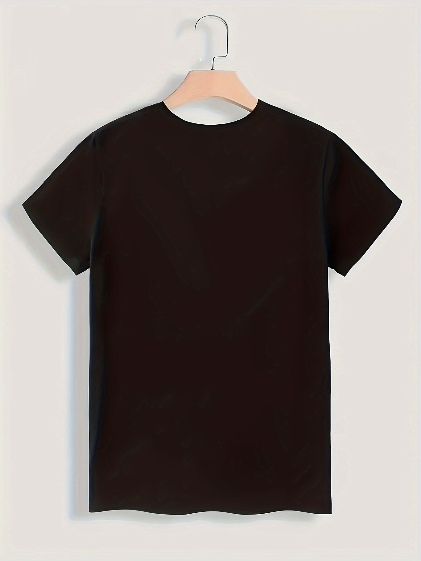 Women's short-sleeved round-neck turtleneck fashion T-shirt Women's clothing black comfortable outdoor top summer spring home Women's casual vacation sportswear print