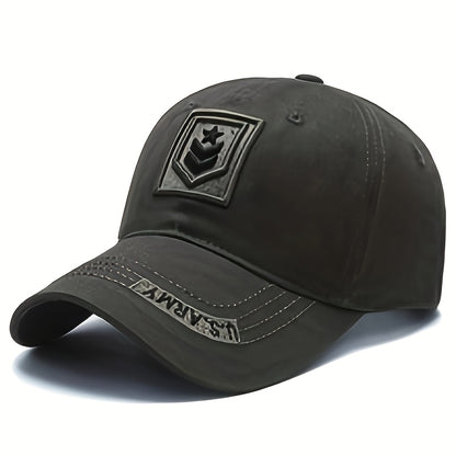 Men's Lightweight Polyester Camouflage Baseball Cap for Summer