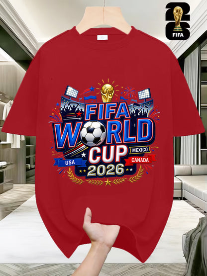 Men's FIFA 2026 World Cup USA Canada Mexico T-Shirt