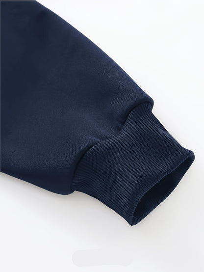 Men'S Happy New Year Sweatshirt - Light Grey with Orange Lettering - Regular Fit Crewneck Pullover for New Year'S Eve, NYE Parties & Casual Attire - Non-Permanent Celebration Sweater for Everyday & Special Occasions, New Year