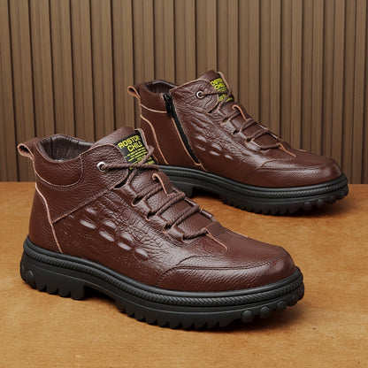 Բարձրակարգ փափուկ, տաք, ձմեռային կոշիկներ՝ բնական կաշվից