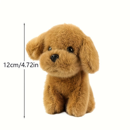 1PC Cute Puppy Plush Toy Teddy Dog, Soft and Comfortable Material for Interactive Play