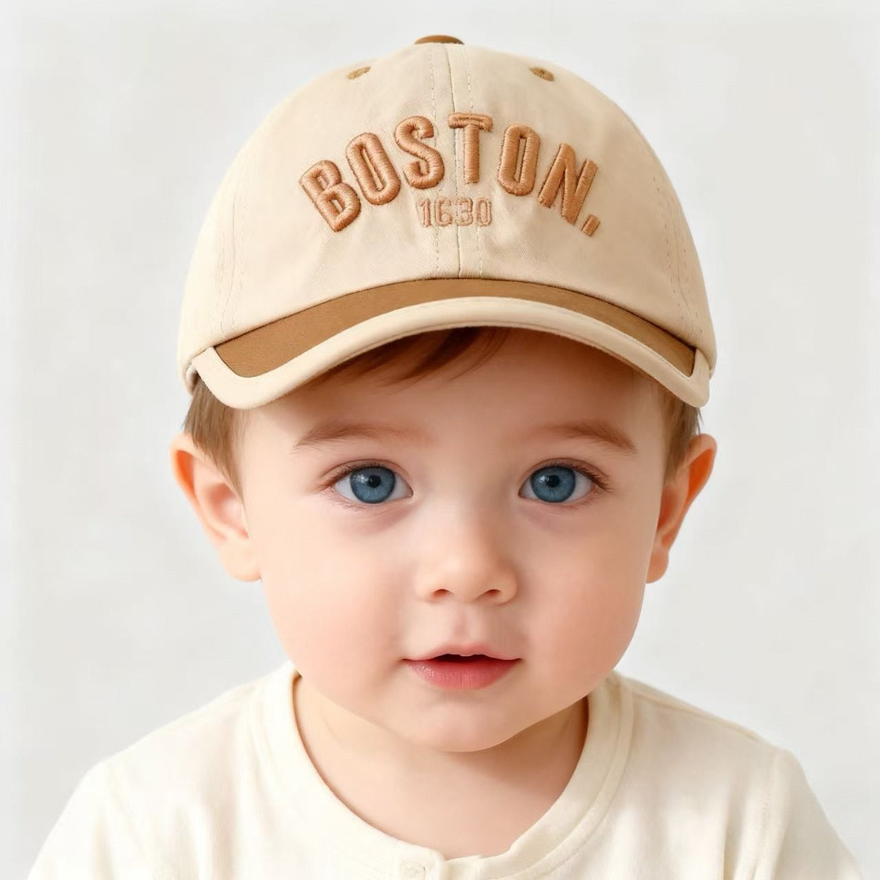Infant Baseball Cap with Duckbill Design Sun Protection 0-3 Years