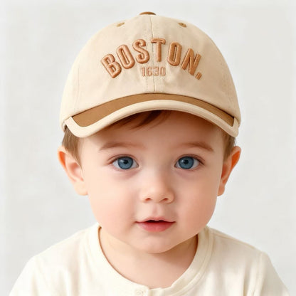 Infant Baseball Cap with Duckbill Design Sun Protection 0-3 Years