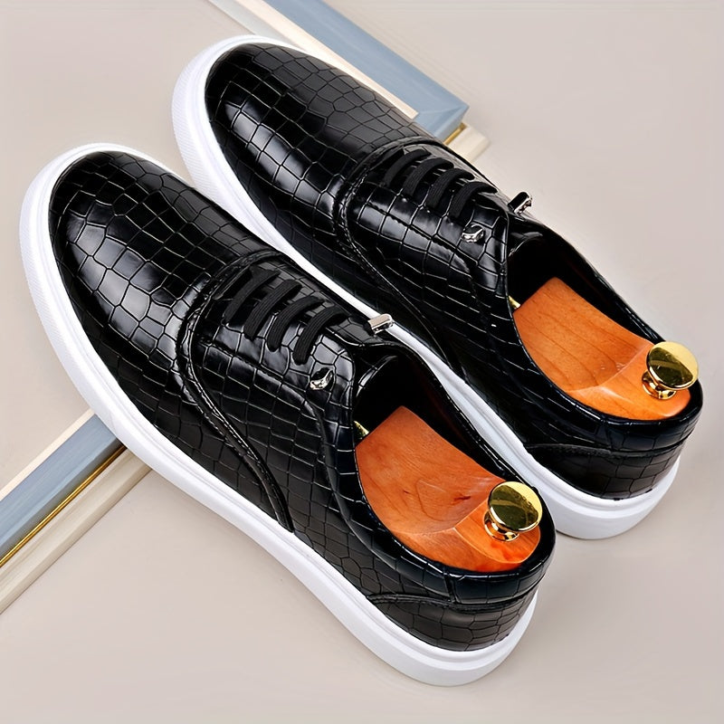 Men's Large Size Casual Slip-On Shoes with Anti-Slip Rubber Sole