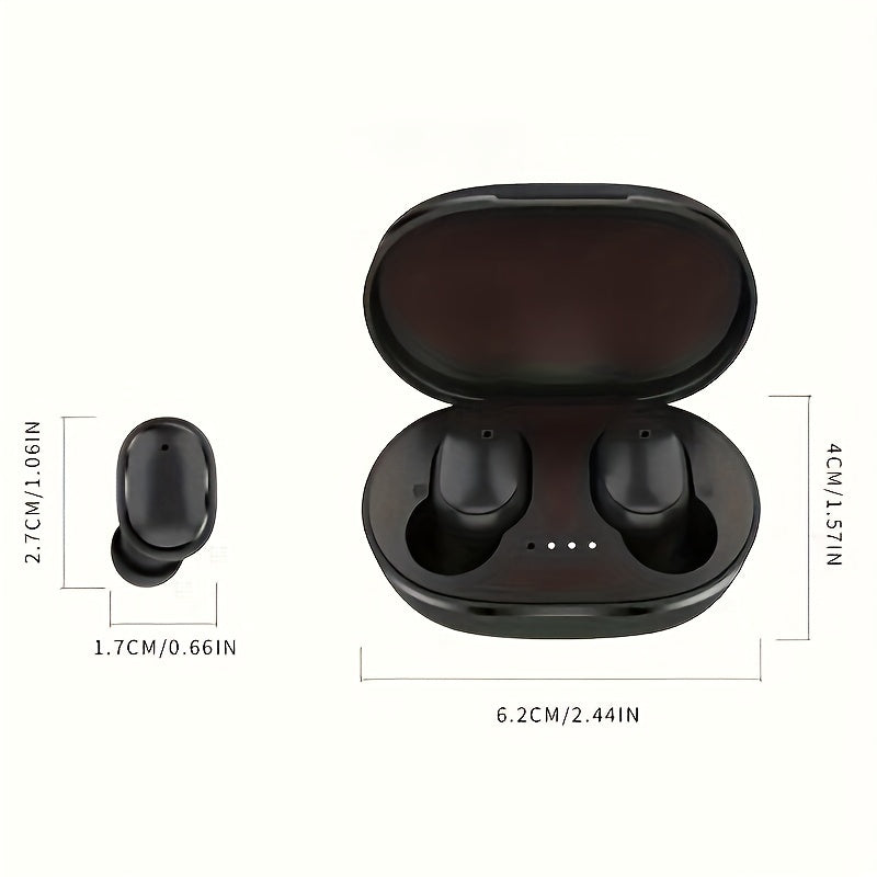 New Wireless Headphones, Stereo Earbuds, Mini Sports Earphones, Compact And Portable, In-Ear Headphones, High-Fidelity Stereo Wireless Headphones, Gaming Headphones, Suitable for Sports, Cycling, Etc., Highly Recommended As G