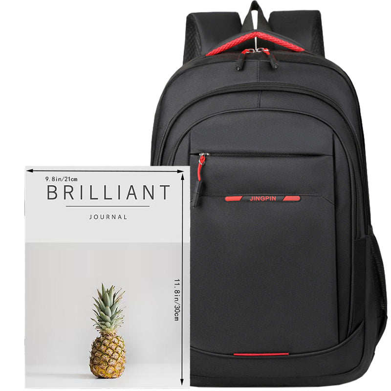 Leisure Backpack - Spring/Summer Universal, Autumn/Winter Simple Backpack, Thoughtful Gift Recommendation, Comfortable Carrying, Lightweight and Effortless, Suitable for Commuting and Various Life Scenarios [Zipper Direction - ayq