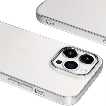 Clear Shockproof TPU Case for iPhone 18, 17, 16 Series
