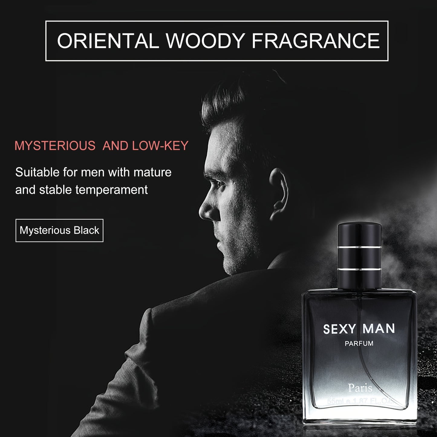 6 հատ տղամարդու գործնական ոճի դրամապանակ-ժամացույցի ժապավեն + երկարակյաց թարմ բույրով օծանելիքի բաժակներ և շնորհավորական բացիկների նվերների հավաքածու՝ կատարյալ նվեր նրա համար տարեդարձի կամ ծննդյան օրվա առթիվ