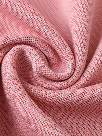 Men'S Comfortable POLO Shirt | Classic Button-Up Lapel Collar, Casual Style, Short Sleeve, Solid Color - ayq