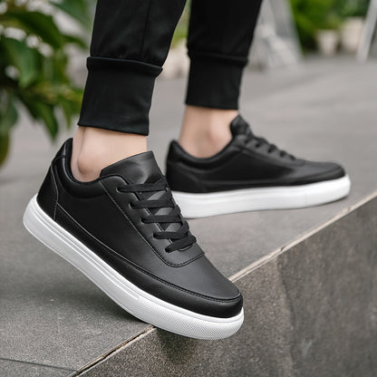 Men's Minimalist Lace-Up Skate Shoes Lightweight Everyday