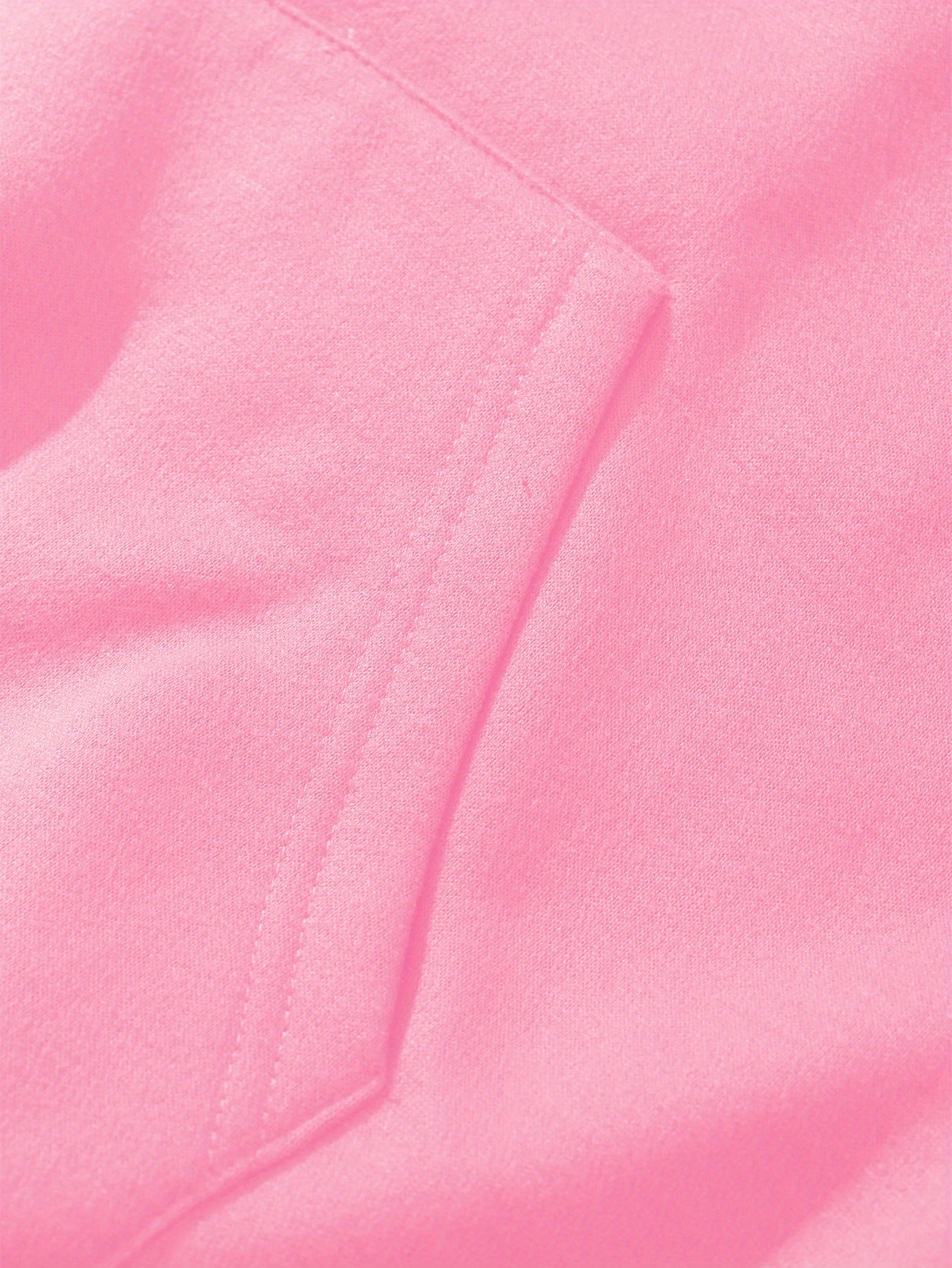 Women'S Pink "Happy New Year 51.46meter Print Hoodie - Cozy Casual Pullover with Golden Glittery Lettering, Long Sleeves, and Drawstring Hood, Perfect for Winter Celebrations, Winter Hoodie | Festive Print Hoodie | Stretchy F