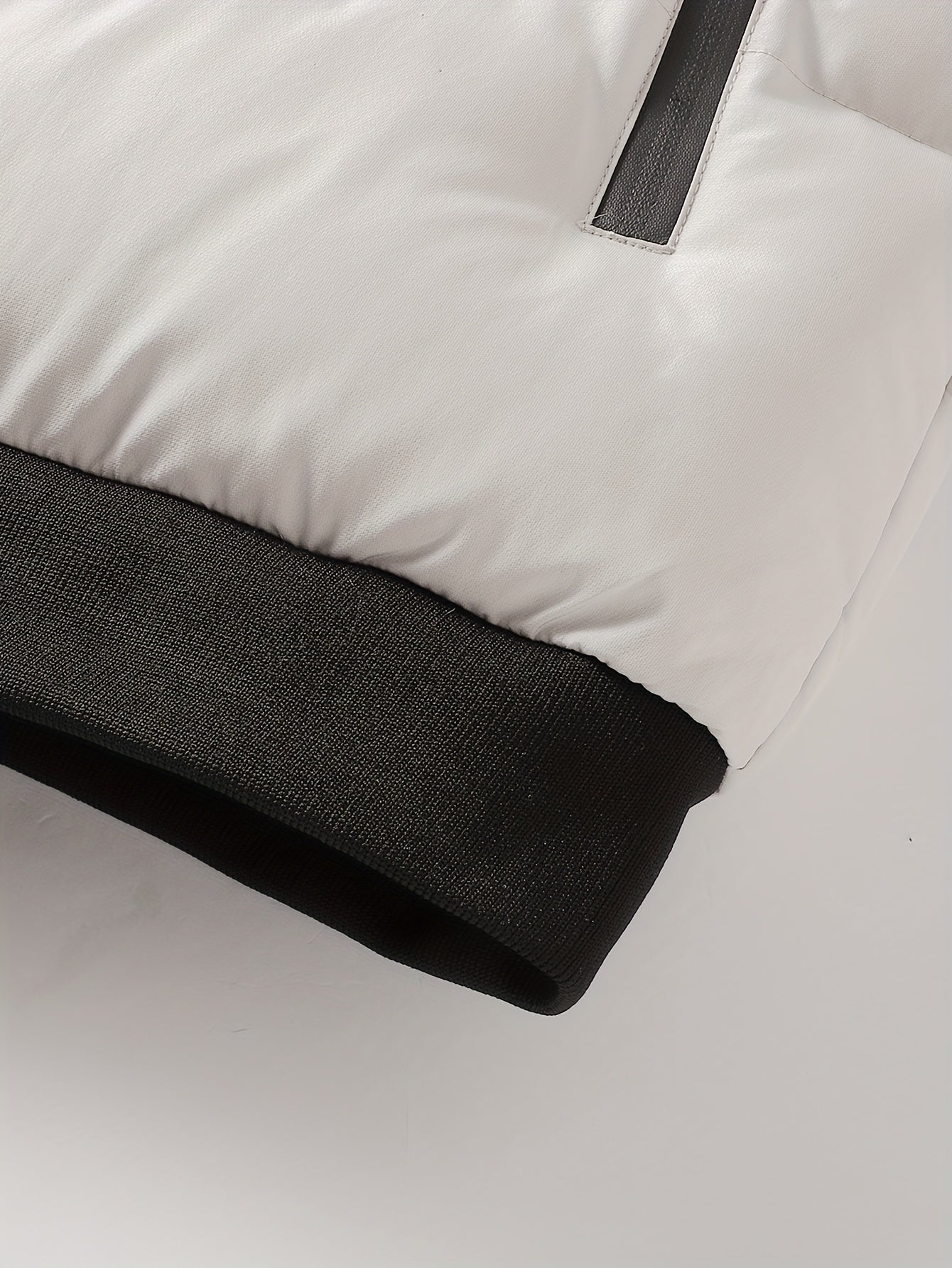 Men's Lightweight Jacket with - Winter Warm Coat, Stand Collar & Zippered Pockets, Beige/ & Black, Machine Washable (No Dry Clean) - Casual & Formal Outerwear for Cold Weather (-Filled)