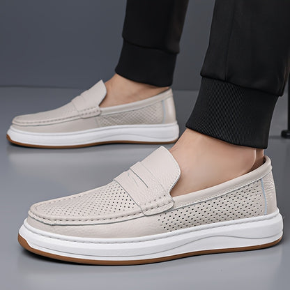 Men's Comfortable Business Casual Loafers with Non-Slip Sole