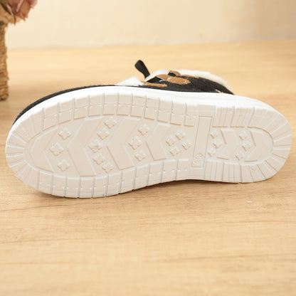 Նոր աշնան-ձմեռային փափուկ ժանյակավոր բարձրակրունկ կանացի ձմեռային կոշիկներ, նորաձև տաք կարճ կոճի կոշիկներ, ցանկացած ոճին համապատասխան, հարմարավետ, ջերմային, ցածր կտրվածքով ձմեռային կոշիկներ