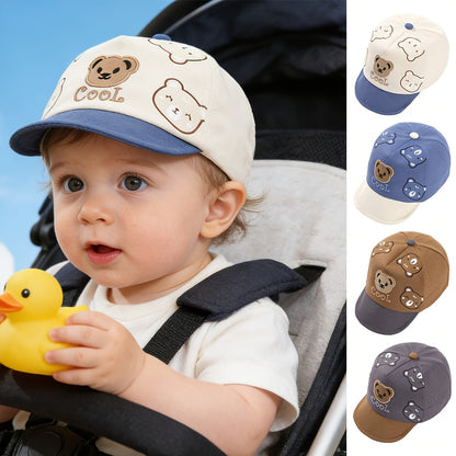 Toddler Sun Hat with Soft Brim, Lightweight Outdoor Cap 3-24 Months