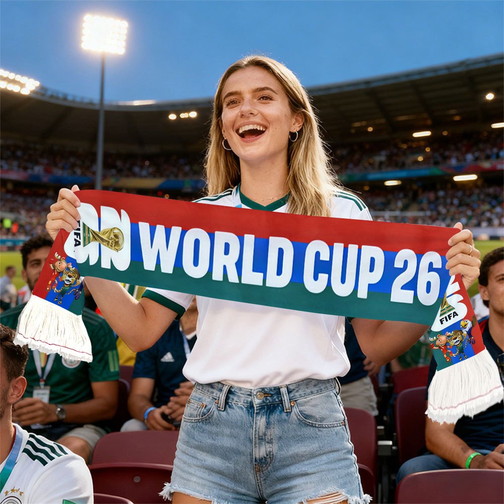 FIFA 2026 World Cup Soccer Scarf - Fan Essential