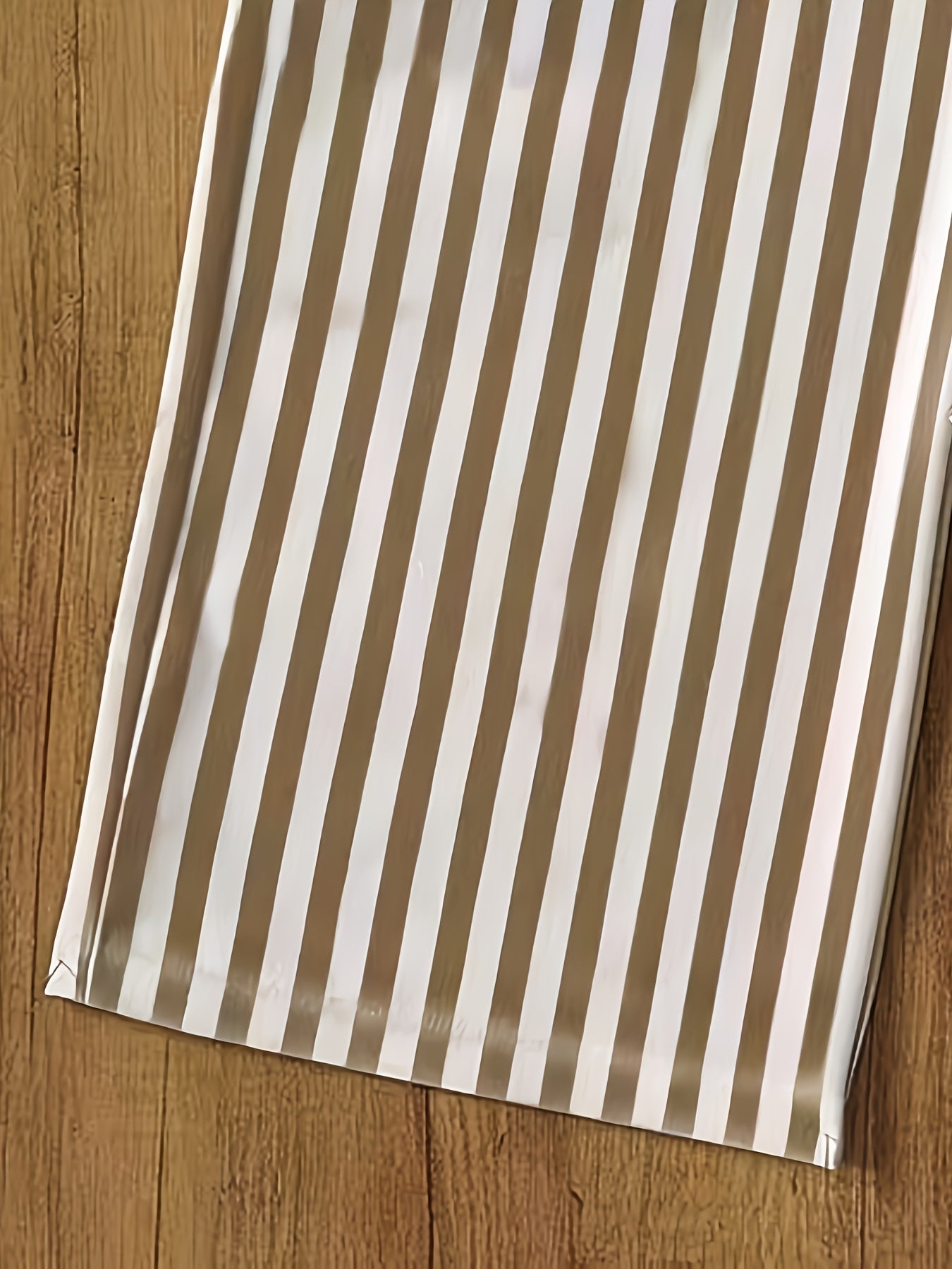 Women's High-Waist Vertical Stripe Wide-Leg Pants for Spring