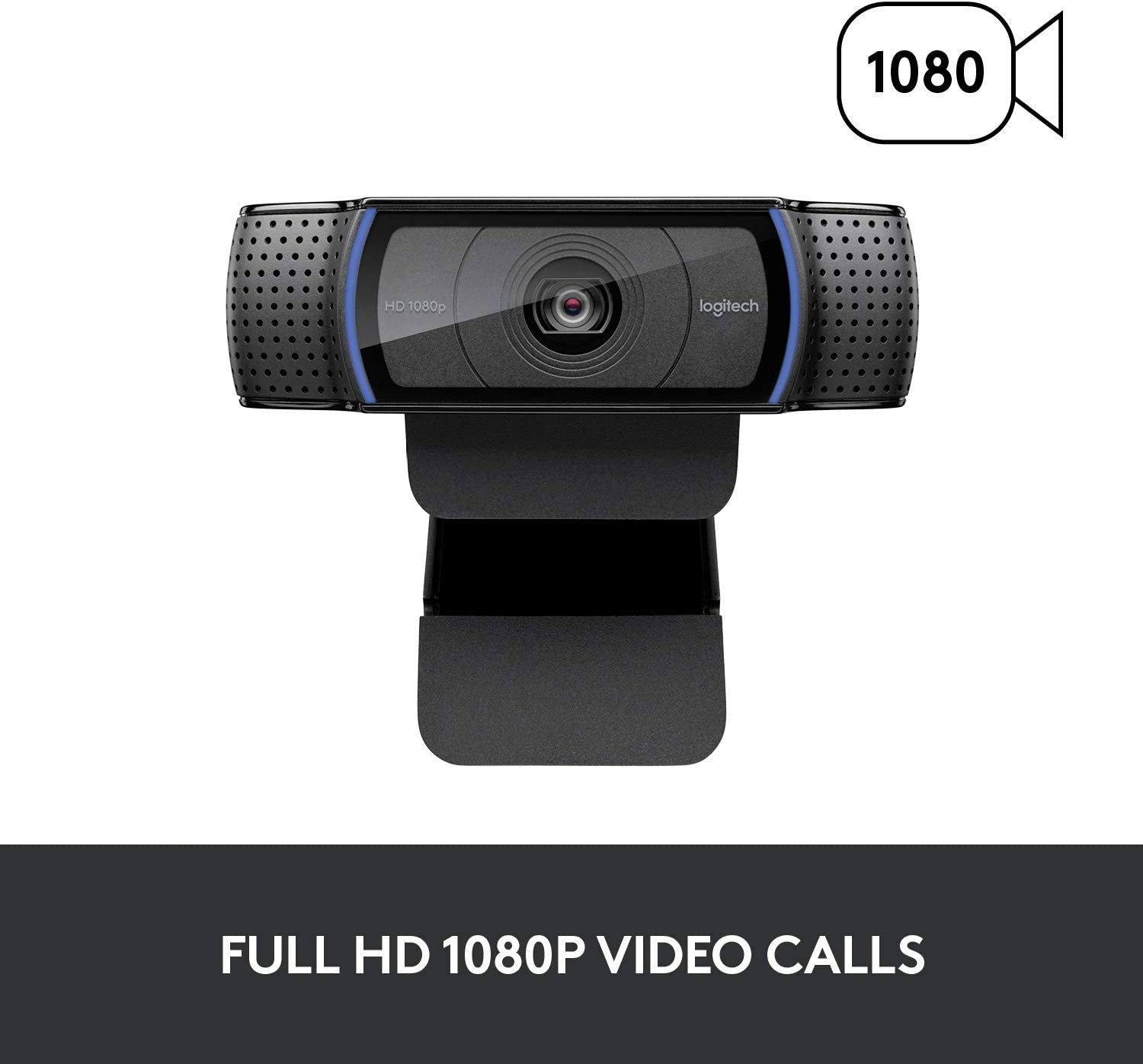 Logitech C920 Hd Pro Webcam (Black) Black