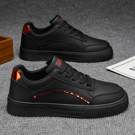 Men'S Casual Sneakers with a Easy And Versatile Thick Sole, Perfect for Daily Commuting And Comfort. Fashionable Low-Top Casual Shoes That Elevate Height, Easy to Maintain with a Upper, Trendy Footwear for Men - ayq