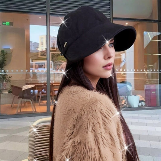Four Seasons Women's Shopping Travel Sports Large Brim Duckbill Sun Hat Spring and Summer Model Sun Protection Quick Dry Waterproof