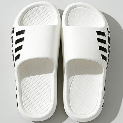 Men's Plus Size Casual Slip-On Slippers for Indoor & Outdoor