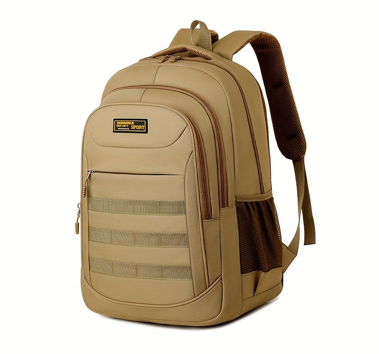 Hiking Backpack, Leisure Backpack, Large-capacity Backpack, Suitable for Both Men and Women, Height 48cm, Length 33cm, Thickness 20cm, Can Hold 17-inch Laptop, Equipped with Adjustable Shoulder Straps, Is Ideal for Daily Outd - ayq