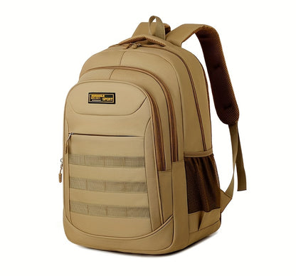 Hiking Backpack, Leisure Backpack, Large-capacity Backpack, Suitable for Both Men and Women, Height 48cm, Length 33cm, Thickness 20cm, Can Hold 17-inch Laptop, Equipped with Adjustable Shoulder Straps, Is Ideal for Daily Outd - ayq