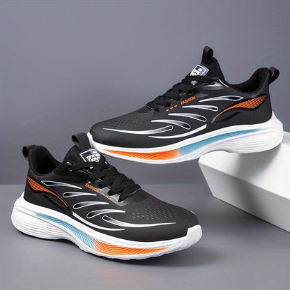 Men'S Running Shoes Designed for Both Road And Trail Use, Featuring Lightweight, Breathable, And Soft Materials with Shock-Absorbing Soles. Ideal for Marathons, Hiking, Cycling, Gym Workouts, And Everyday Wear - ayq